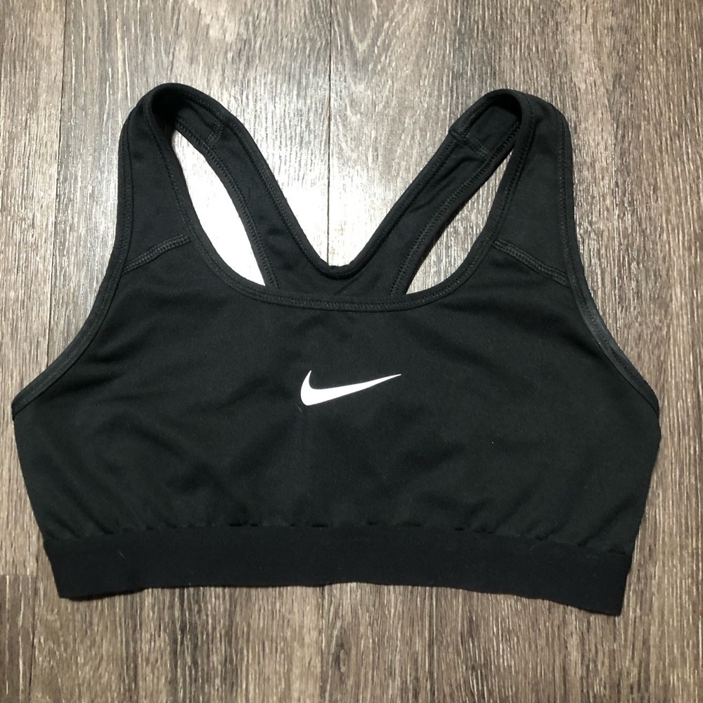 Nike Pro Medium-Support Sports Bra - Black - Size Small